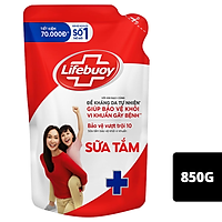 Sữa Tắm Lifebuoy Bảo Vệ Vượt Trội 10 Túi 850G