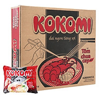 Thùng 30 Gói Mì Kokomi Tôm Chua Cay (65gr/Gói )