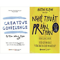 Combo Sách Giúp Bạn Có Những Ý Tưởng Sáng Tạo Giá Trị Nhất ( Tự Tin Sáng Tạo + Nghệ Thuật PR Bản Thân ) (Tặng Tickbook đặc biệt)