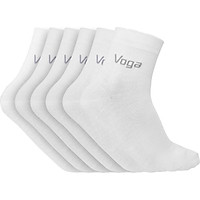 Set 3 Đôi Tất Vớ Nam Voga Cổ Trung Sợi Cotton