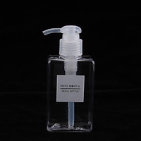 2Pcs Foaming Soap Dispenser Cosmetic Containers Bottle Transparent 150ml