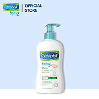 Sữa dưỡng ẩm dịu nhẹ hằng ngày cho bé Cetaphil Baby Daily Lotion with Organic Calendula 400ml