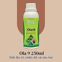 Phân thuốc sinh học trừ bọ trĩ, sâu ăn tạp, sâu xanh da láng- Ola9 250ml