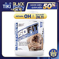 Nutrex ISOFIT, Sữa Tăng Cơ, Hỗ Trợ Đốt Mỡ, Bổ Sung 25G Whey Protein Isolate Tinh Khiết - Không Chứa Lactose, 12.2G EAA, 5.9G BCAA, Hộp 2.3KG, 70 Lần Dùng