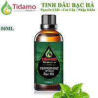 Tinh Dầu BẠC HÀ Cao Cấp 50ML - Tinh Dầu Bạc Hà Thiên Nhiên Nguyên Chất Nhập Khẩu Sử Dụng Với Máy Xông Tinh Dầu Giúp Bảo Vệ Sức Khỏe, Kháng Khuẩn, Thư Giãn Tinh Thần và Xua Đuổi Côn Trùng