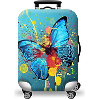 Túi bọc bảo vệ vali -Áo vỏ bọc vali - Zooyoo -Butterfly