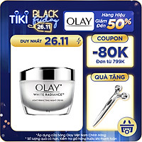 Kem dưỡng trắng da ban đêm Olay White Radiance Light Perfecting Night Cream 50g