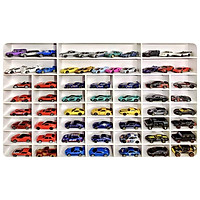 Kệ Trung Trưng Bày Xe Mô Hình Hotwheels, Tomica, Bearbrick 100%