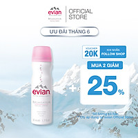 Xịt khoáng cấp ẩm và làm dịu da Evian Brumisateur 50ml