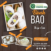 BÁNH BAO HOÀNG GIA THẬP CẨM TÚI 6 CHIẾC 115g/cái x 6 cái - BÁNH NGON HẢO HẠNG
