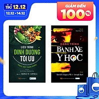 Combo Liệu Trình Dinh Dưỡng Tối Ưu - Phương Pháp Đơn Giản Để Giảm Cân Và Chữa Bệnh Theo Chế Độ Dinh Dưỡng Thực Vật Toàn Phần + Hành Trình Bánh Xe Y Học