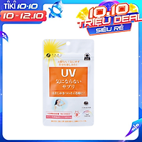 Viên uống chống nắng UV Fine Japan Nhật Bản, chống nắng toàn diện, giảm thâm nám, 30 viên/túi