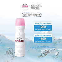 Xịt khoáng cấp ẩm và làm dịu da Evian Brumisateur 50ml