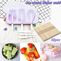 3 Cell DIY Fruit Frozen Ice Cream Cake Mold Juice Popsicle Maker Ice Lolly Mould Frozen Treats Using Juices Yogurt Fruit Ice Cream For Your Family Friend Kids