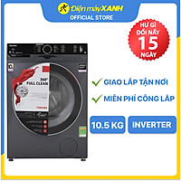 Máy giặt Toshiba Inverter 10.5 Kg TW-BK115G4V (MG) - Hàng chính hãng - Giao hàng toàn quốc