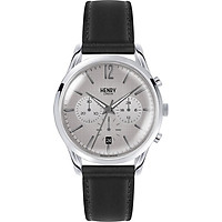 Đồng Hồ Nam Dây Da Henry London HL39-CS-0077 PICCADILLY (38.5mm) - Đen