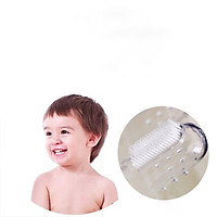 Safe Use Finger Toothbrush Silicone Toothbrush Children Teeth Clear Silicone