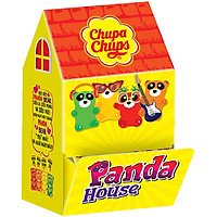 Kẹo dẻo Chupa Chups Panda House: 10 Gói kẹo dẻo Chupa chups vị Cola 24g + 10 Gói kẹo dẻo Chupa Chups vị Panda 24g