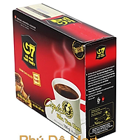 Cà Phê G7 Đen Không Đường Hộp 50 Gói - Trung Nguyên