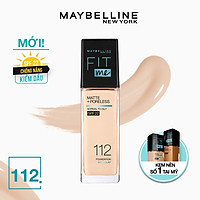 Kem Nền Mịn Nhẹ Kiềm Dầu Fit Me Maybelline New York Matte Poreless Foundation 30ml
