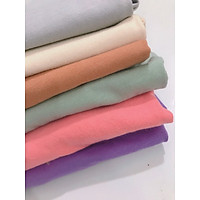 Áo thun trơn tay lỡ basic nam, nữ unisex form rộng co giãn thời trang nhiều màu Homi Fashion