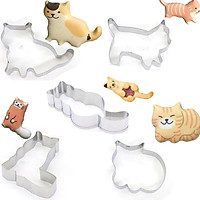 Cat Biscuit Mould Stainless Steel Material Fondant Modeling Tool