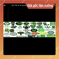 Tổng hợp sticker chống thấm nước tông xanh lá Green