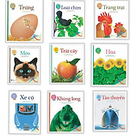Combo những khám phá đầu tiên của bé : trứng +loài chim+ trang trại +mèo +trái cây +hoa +