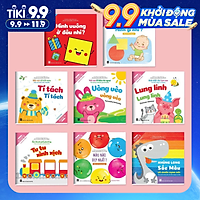 Fullset Ehon Nhật Bản cho bé thông minh sáng tạo: Ehon Điều Kỳ Diệu Của Hình Khối + Điều Kỳ Diệu Của Âm Thanh + Điều Kỳ Diệu Của Màu Sắc (Bộ 08 cuốn cho bé 0-6 tuổi / Bộ Sách Phát Triển Trí Tuệ & Kích Thích Thị Giác Cho Bé)