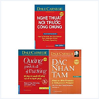 Combo sách hay : Đắc Nhân Tâm + Quảng Gánh Lo Đi và Vui Sống + Nghệ Thuật Nói Trước Công Chúng (Tặng kèm bookmark mèo yêu thương)