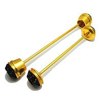 1 pair Motorcycle Front Rear Wheel Fork Axle Sliders Cap Crash Protector For Mt07 Mt-07