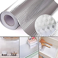 Lá Nhôm Dán Tự Dính Chống Thấm Trang Trí Nhà Bếp (40 x 100cm)