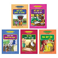 Bộ Truyện Tranh Lịch Sử: Vua Duy Tân + Tuệ Tĩnh + Nguyễn Bỉnh Khiêm + Hồ Quý Ly + Văn Miế