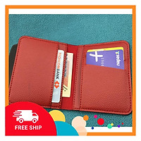 Ví da Mini nam nữ Đựng thẻ ngân hàng, card visit, tiền.. nhỏ gọn, thời trang