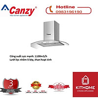 Máy Hút Mùi Kính Cong Canzy CZ 3470 - Chính Hãng