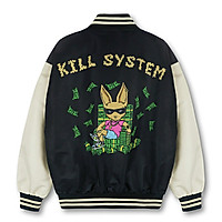 áo khoác dù JACKET KILL SYSTEM, Áo khoác dù kiểu bomber logo Kill System phong cách, ÁO KHOÁC DÙ NAM NỮ FORM RỘNG KILL SYSTEM SIÊU CHẤT MỚI VỀ, ÁO KHOÁC DÙ CÓ NÓN UNISEX ULZZANG PHONG CÁCH HÀN QUỐC