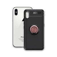 Ốp điện thoại Iphone X / XS - Chất liệu TPU Carbon Silicone mềm mại, chống bẩn - Iring màu Hồng - Hàng Chính Hãng