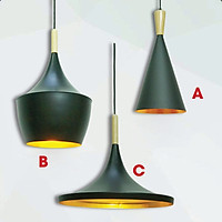 Đèn thả chao cao cấp TCF 01D/A-B-C Đuôi gỗ