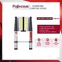 Thang nhôm rút gọn đơn chữ I FUJIHOME TLI440 ( Chiều cao 4,4m, rút gọn 0.93m, tải trọng 150kg ) Hàng chính hãng