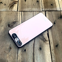 Ốp lưng bảo vệ camera lưng bóng dành cho iPhone 7 Plus / iPhone 8 Plus - Màu hồng phấn