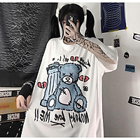 ÁO THUN, ÁO PHÔNG TAY LỠ UNISEX FORM RỘNG NOBODY LOVE ME M51 NVH SHOP