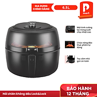 Nồi chiên không dầu Lock&Lock Inverter EJF586BLK 6.5L - Hàng chính hãng