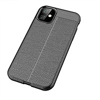 Ốp lưng Auto Focus vân da cao cấp cho iPhone 11 / iPhone 11 Pro / iPhone 11 Pro Max - Hàng nhập khẩu