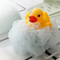 Camellia bath flower bath towel temperature sensitive color children bath ball 30g K05001