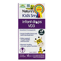 Siro Uống Nature's Way Kids Smart Infant Drops VD3 Bổ Sung Vitamin D Cho Bé 10ml