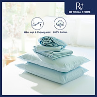 Bộ Ga Trải Giường Ru9 Cotton Sateen 100% Cotton Tự Nhiên - Cooling Spray