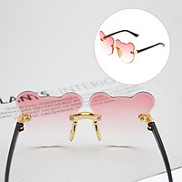 Cartoon Cat Ear Sunglasses Traveling Kids UV Protection Resin Lens Glasses