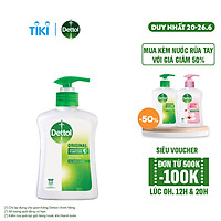 Nước rửa tay diệt khuẩn Dettol - Chai 250g