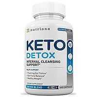Best Keto Detox Cleanse Weight Loss Pills for Women and Men - Keto Colon Cleanser and Detox for Weight Loss - Ketogenic Diet Support to Boost Energy and Flush Toxins - 60 Count