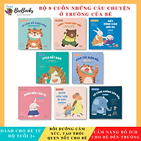 Sách- Những Câu Chuyện Ở Trường Của Bé- Bồi Dưỡng cảm Xúc Phát Triển Kỹ Năng- Trọn Bộ 8 Cuốn Cho Bé 2-12 Tuổi-